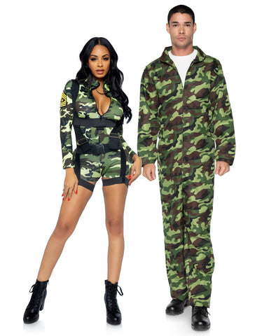 Men's Camo Jumpsuit