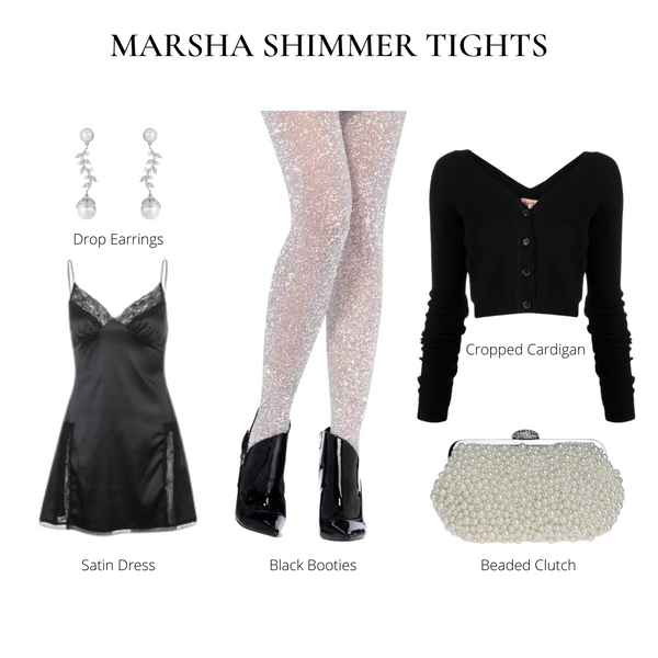 Marsha Shimmer Tights