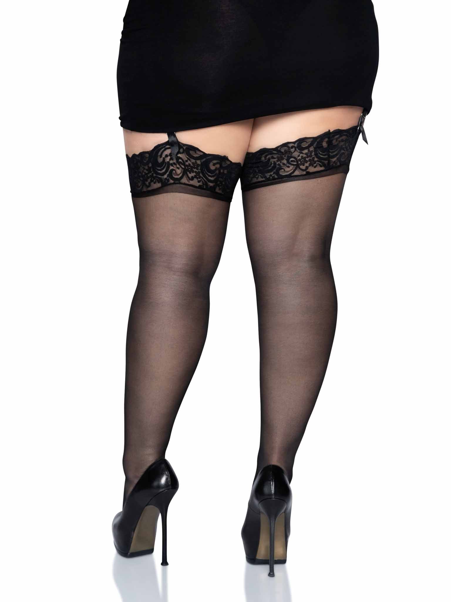 Thigh High Womens Plus Size Stockings |