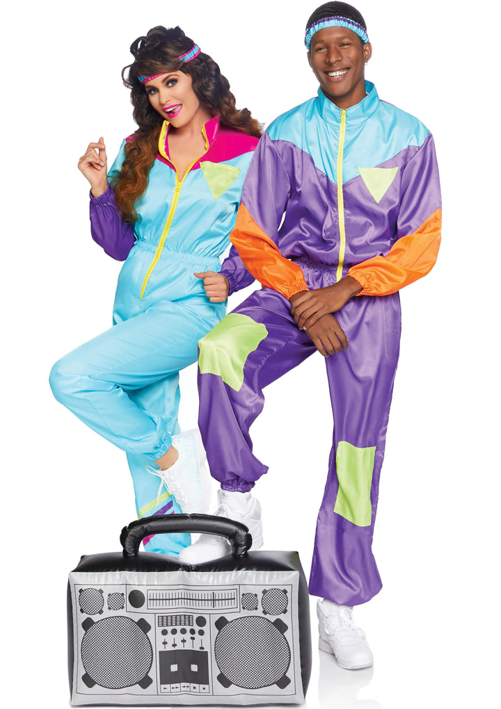 Awesome 80s Tracksuit Costume, 80s Halloween Costumes | Leg Avenue