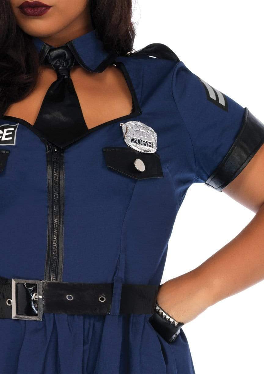 Plus Flirty Cop Costume Sexy Plus Size Costumes Leg Avenue 6737