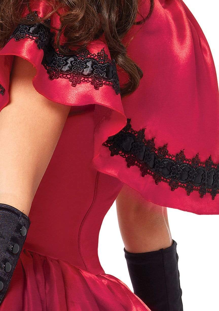 Gothic Red Riding Hood Sexy Womens Costume Leg Avenue 