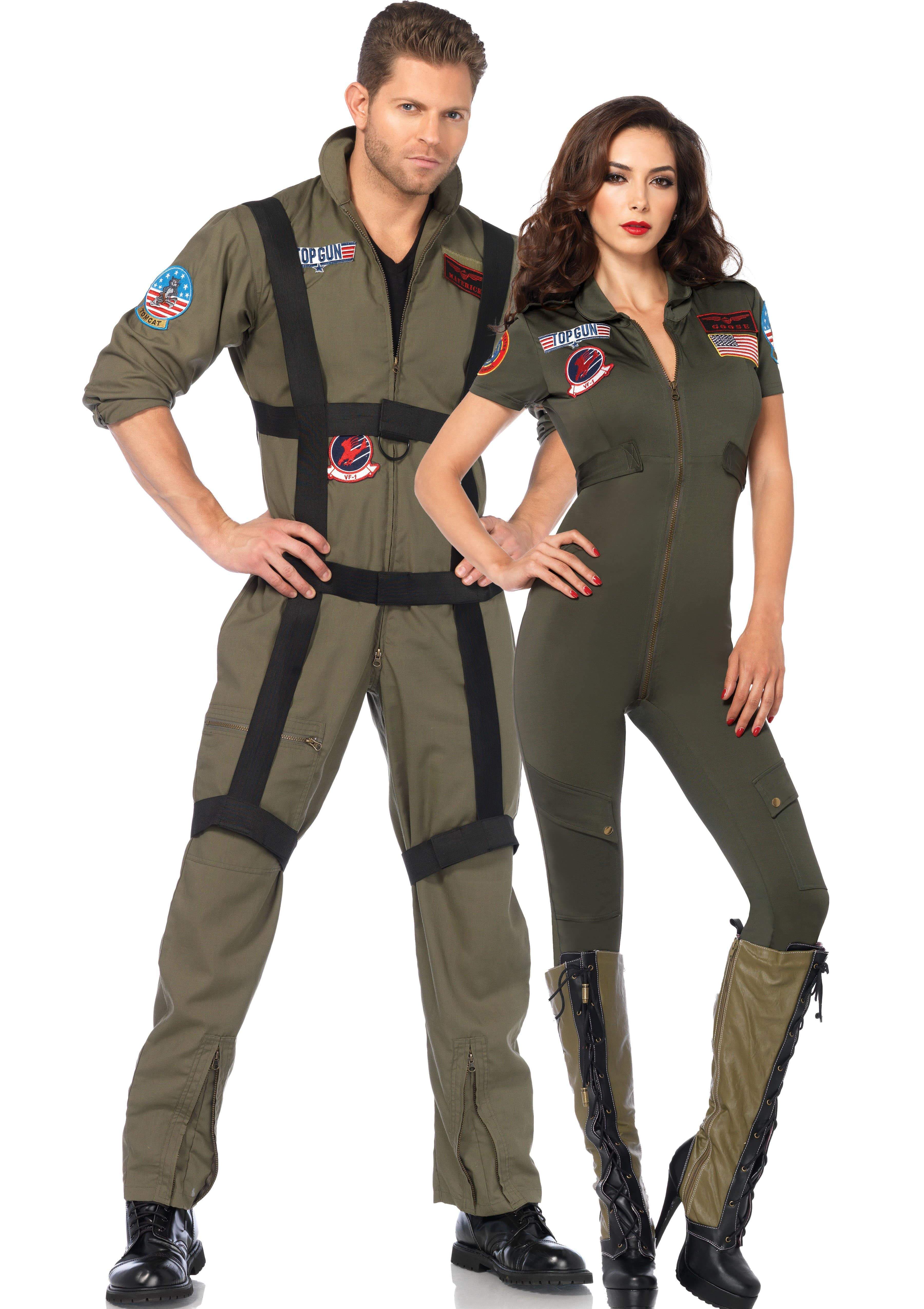 Top Gun Costume Flight Suit Women S Halloween Costumes Leg Avenue