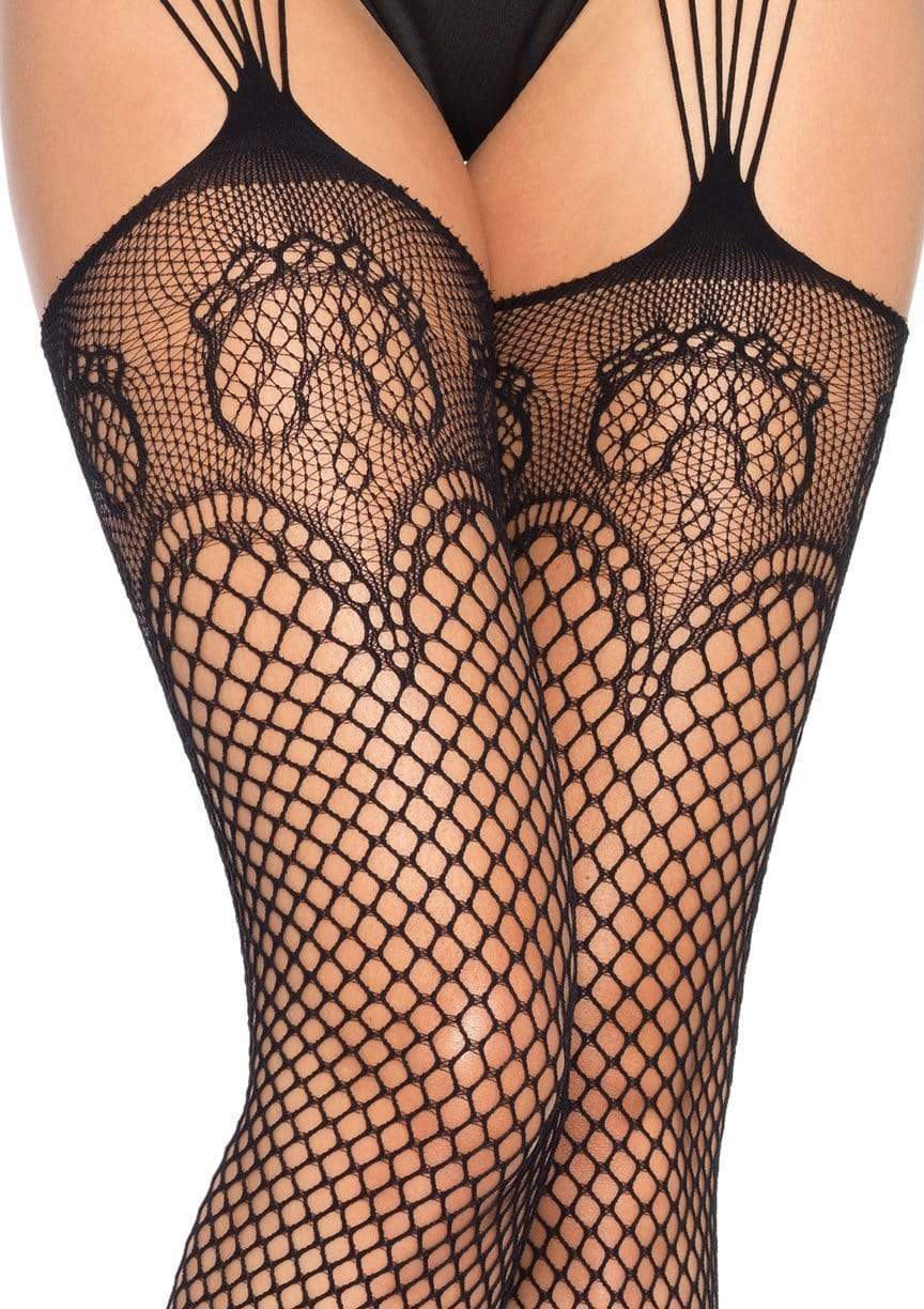 Duchess Garter Belt Stockings Womens Hosiery Leg Avenue