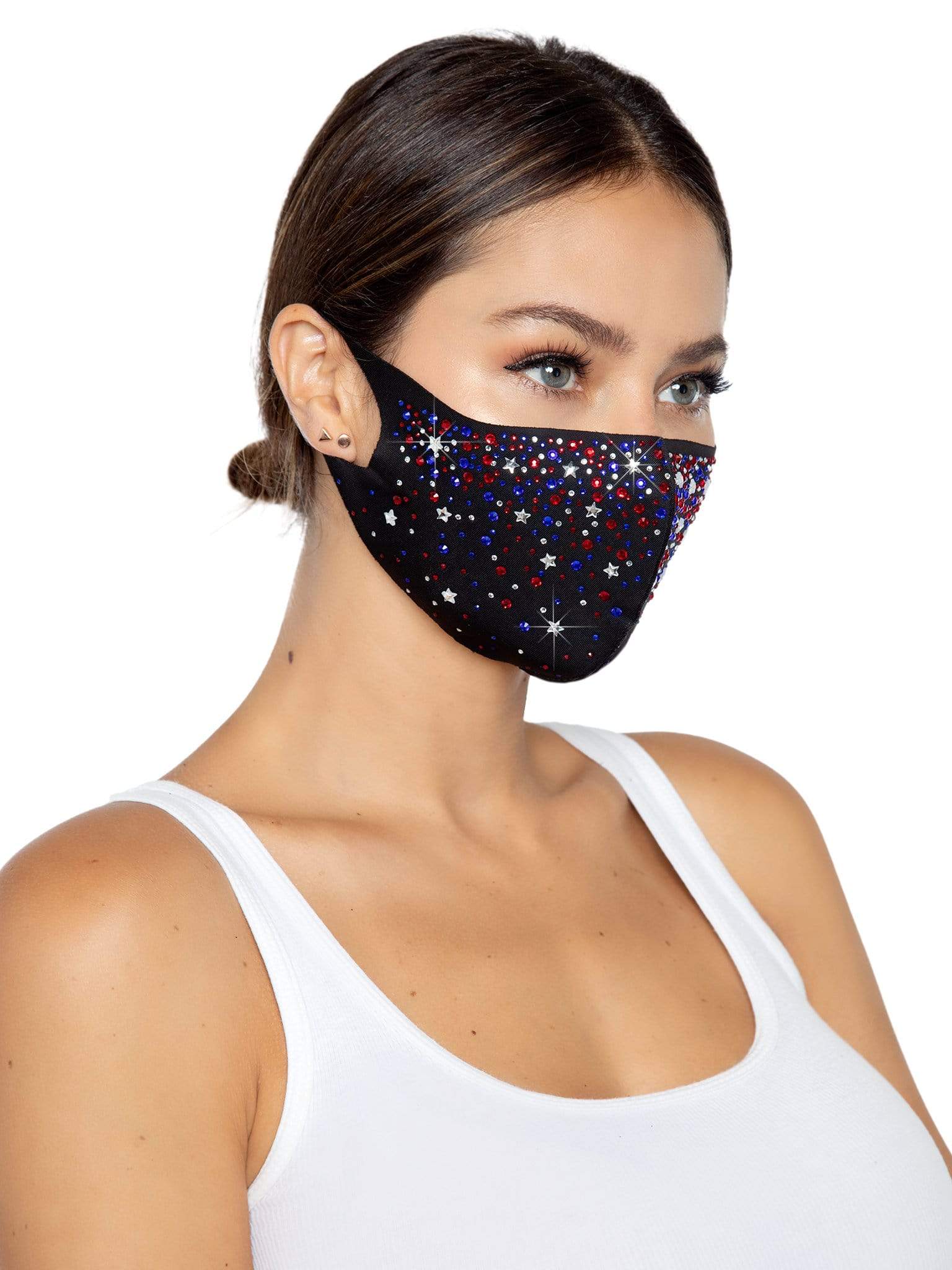 rhinestone mask