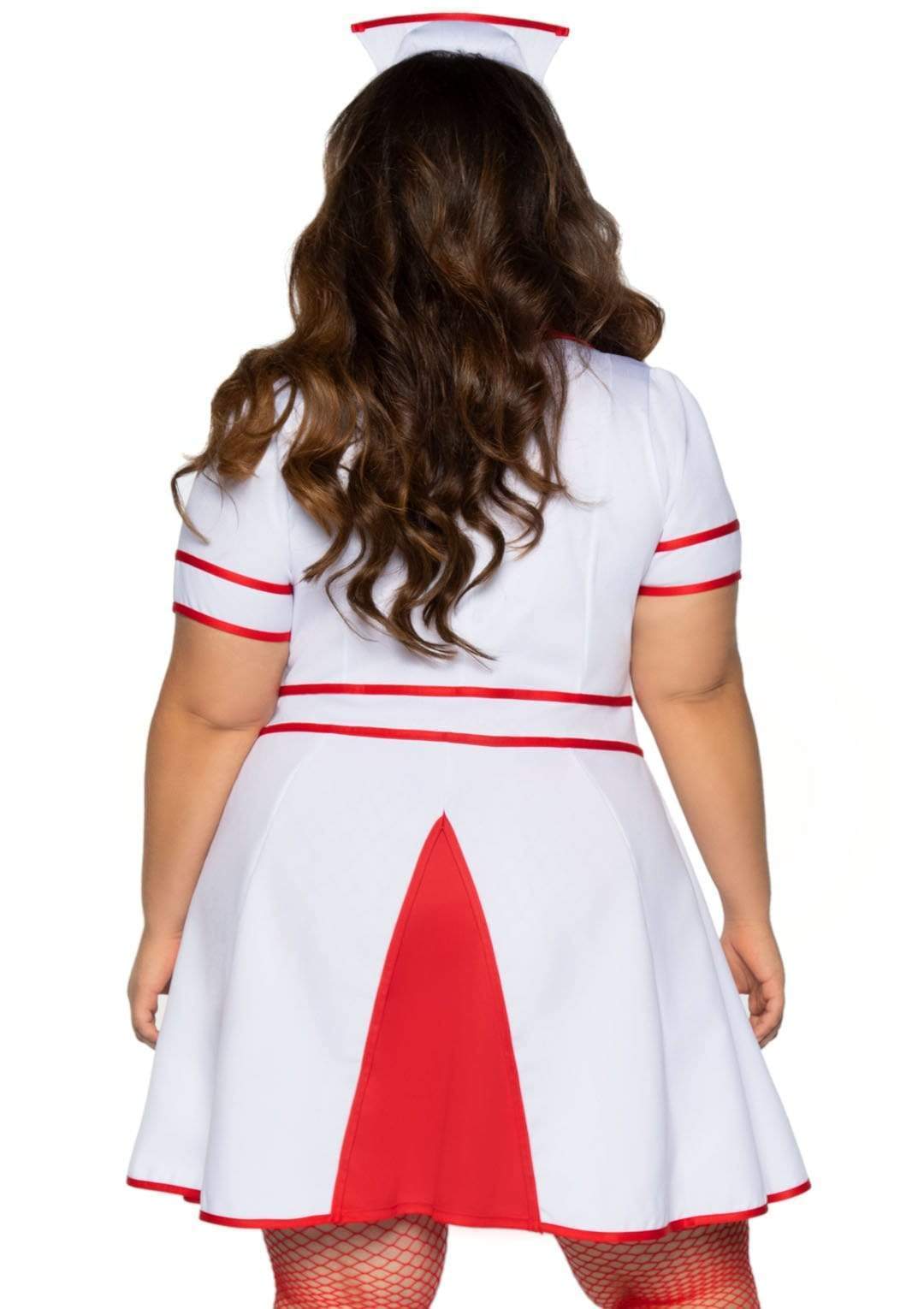 Plus Size Hospital Honey Nurse Dress Costume For Women Leg Avenue