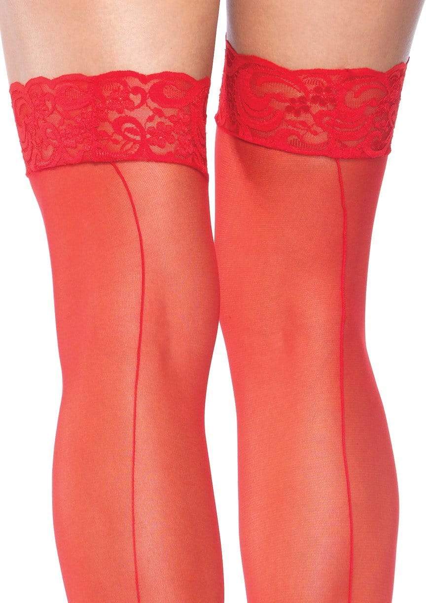 Thigh High Plus Size Stockings Backseam Hosiery Leg Avenue