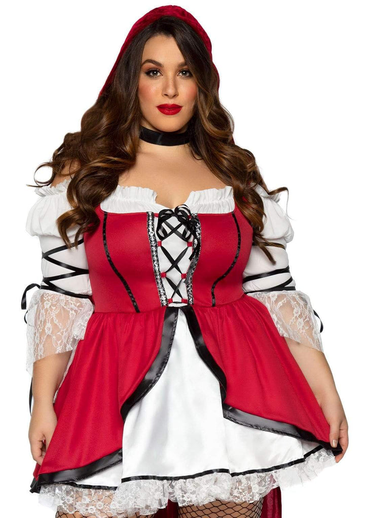 Storybook Red Riding Hood Plus Size Halloween Costume Leg Avenue 4715