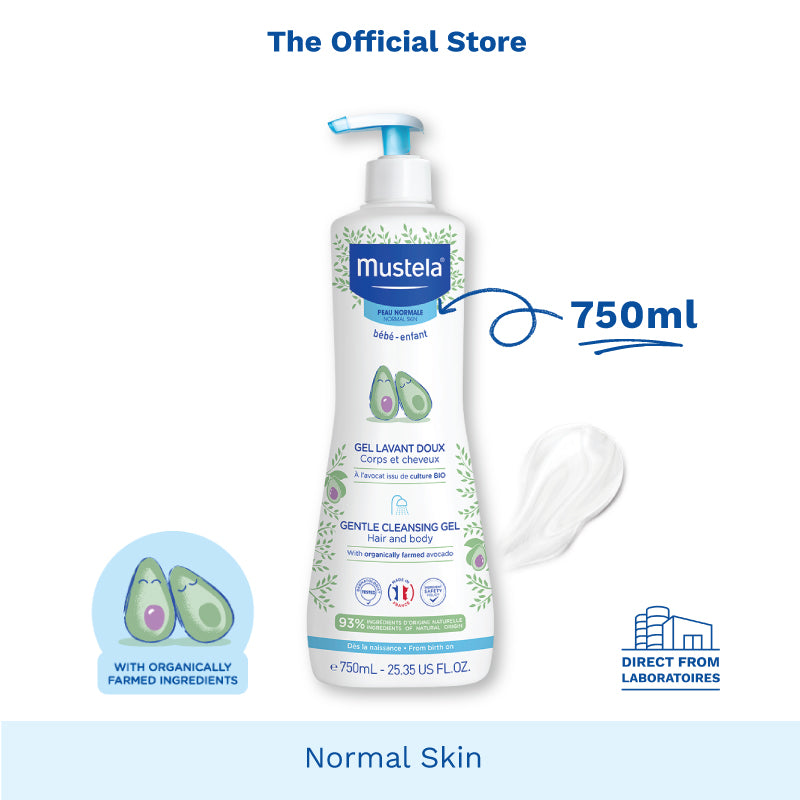 Mustela Multi Sensory Bubble Bath - Gel de Baño para bebés, 750 ml :  : Bebé