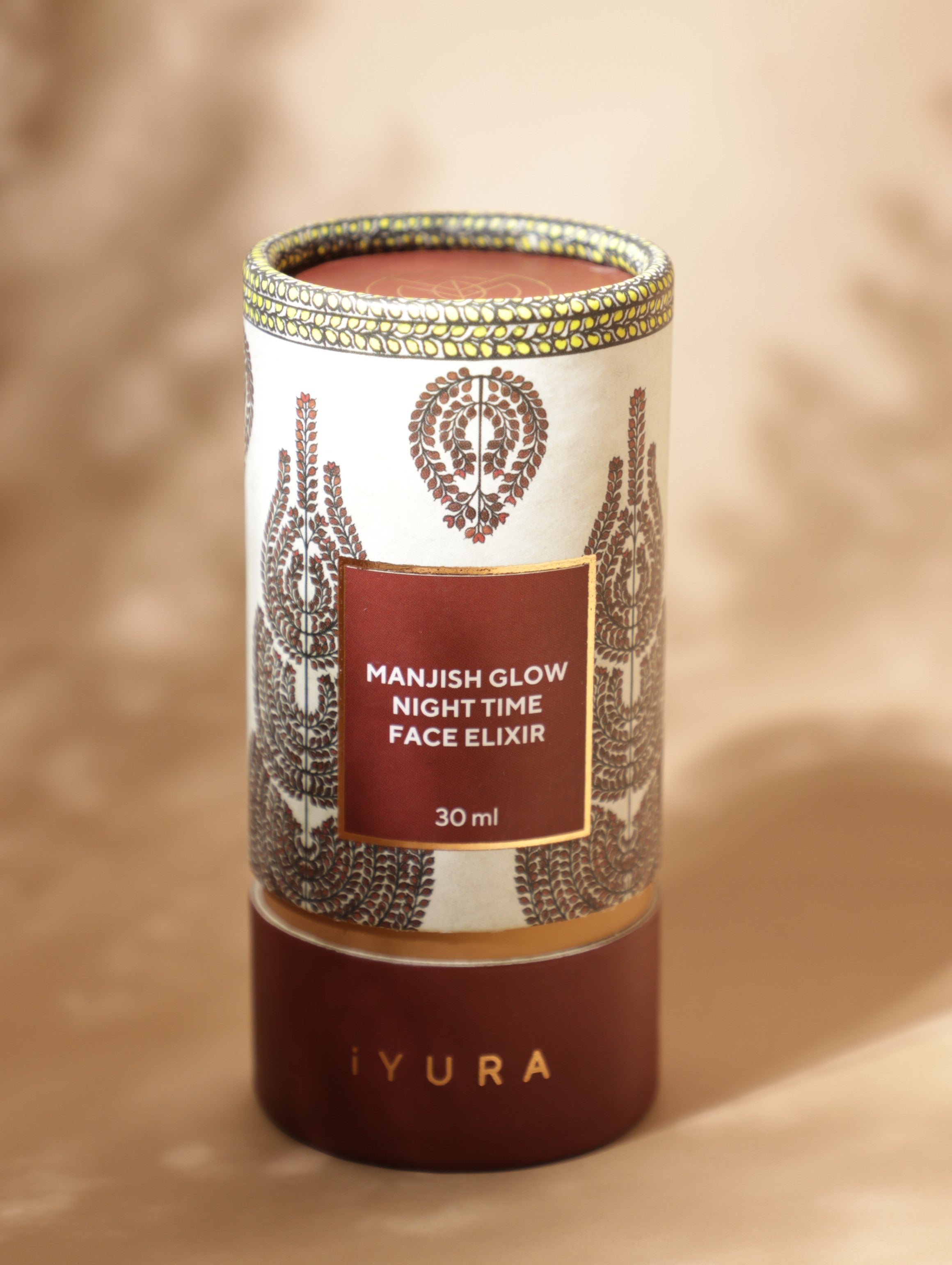 iYURA Manjish Glow Elixir  - 4 drops, 5 minutes every night for a natural, no makeup glow!