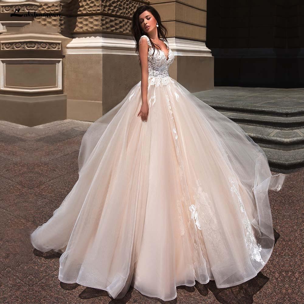 pink fairytale wedding dresses