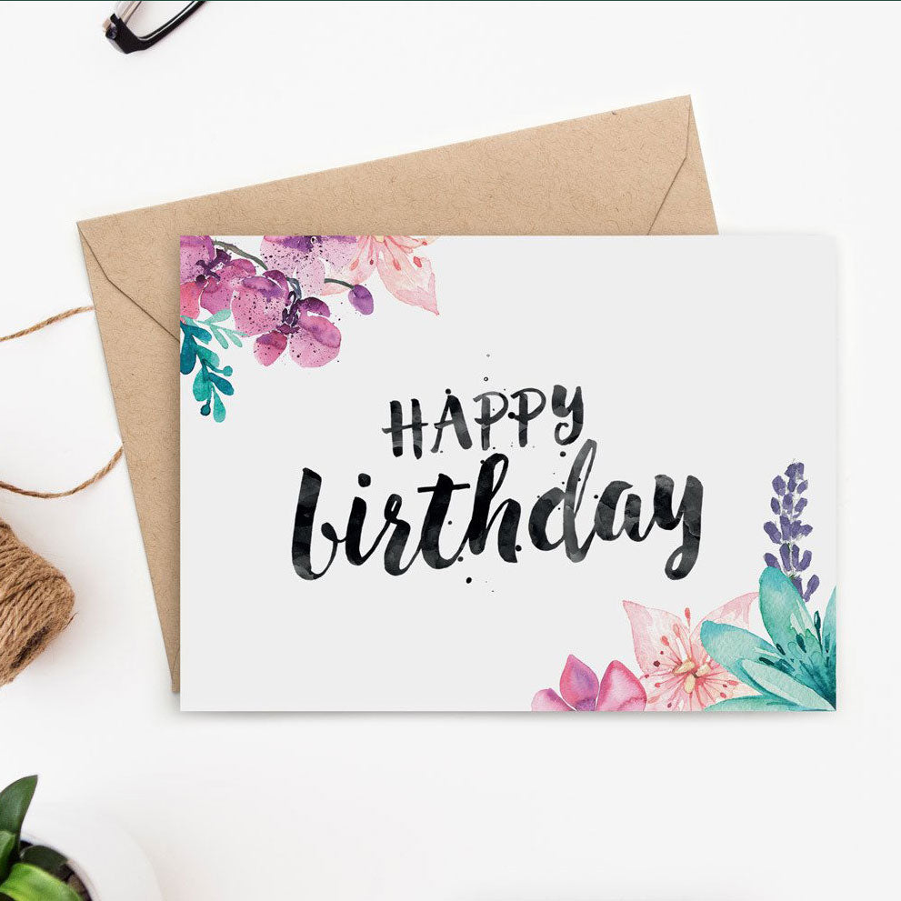 printable birthday card for her clementine creative