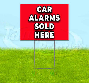 Car Audio Sold Here Yard Sign