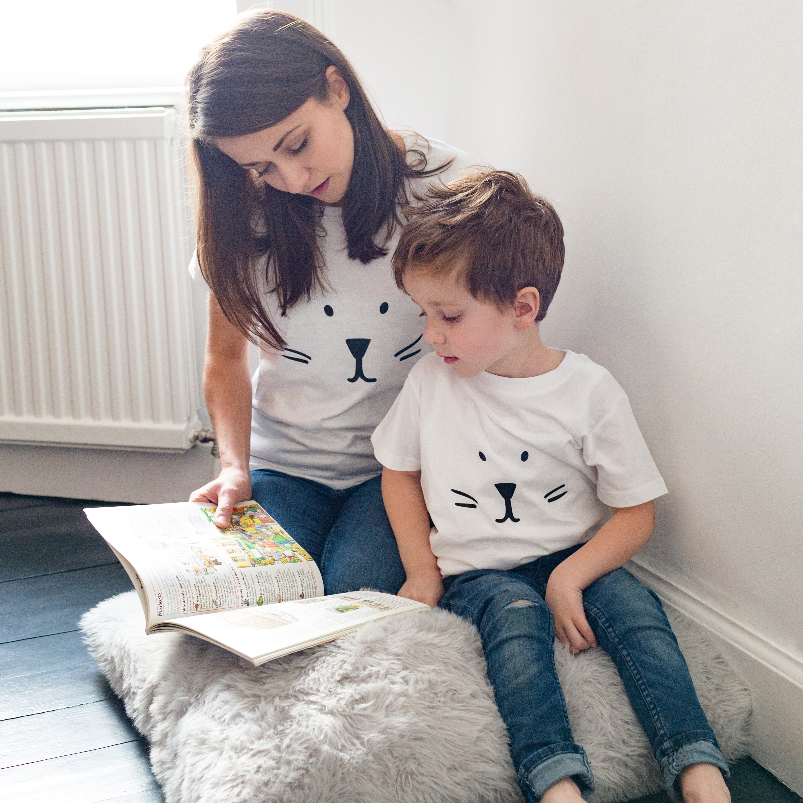 Bunny Mother And Child Mother S Day T Shirt Set Twenty Seven