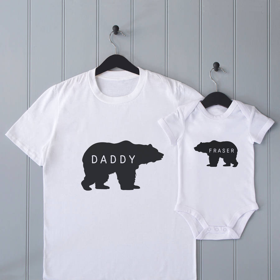 personalised bear t shirt