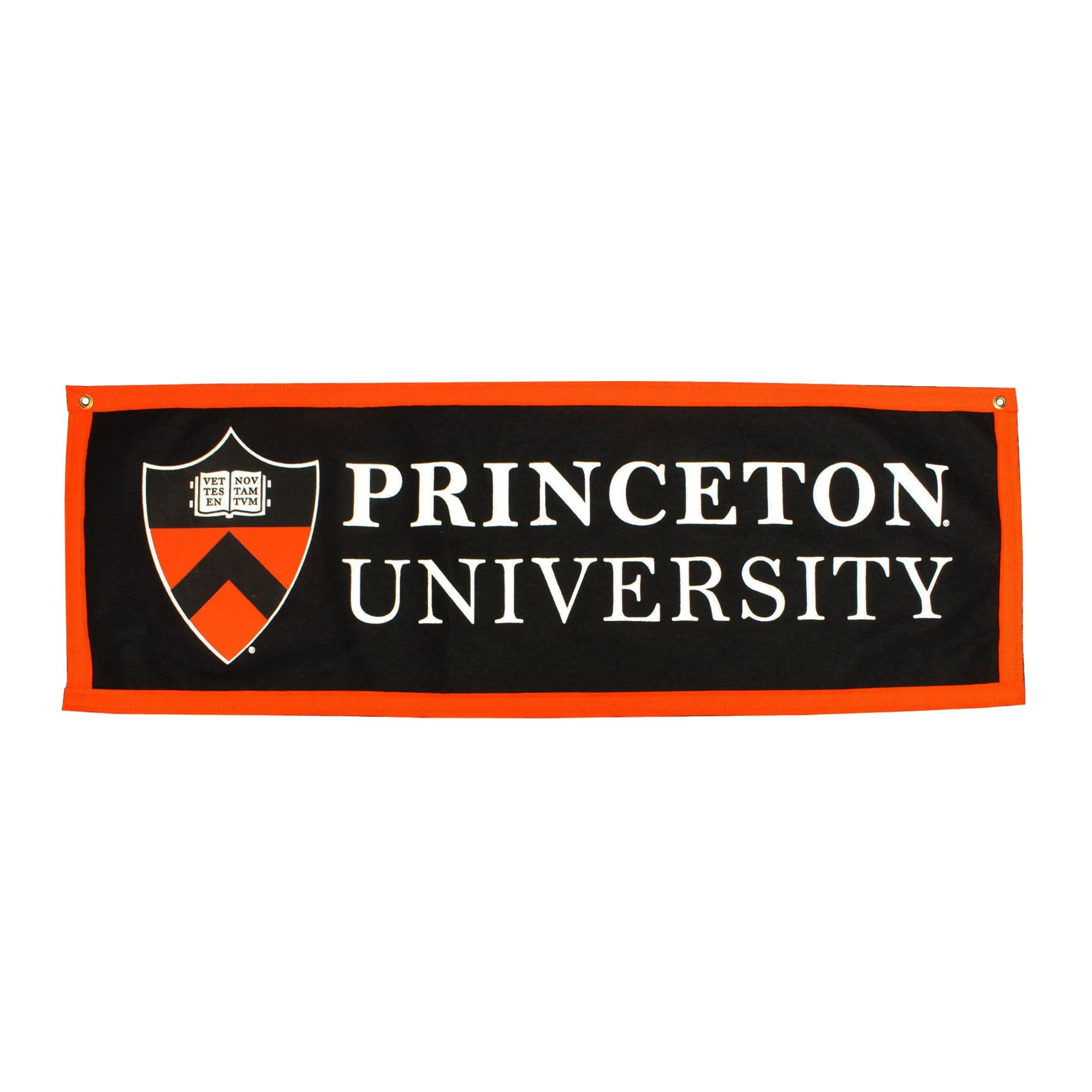 Princeton Shield Logo Banner 12 x36 The Princeton 