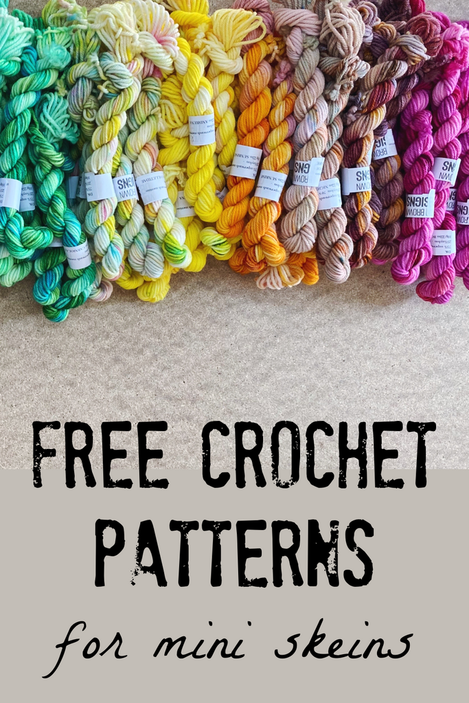 Free Crochet Pattern Ideas for Mini Skeins – Vicki Brown Designs