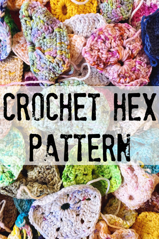 hexagon crochet granny blanket