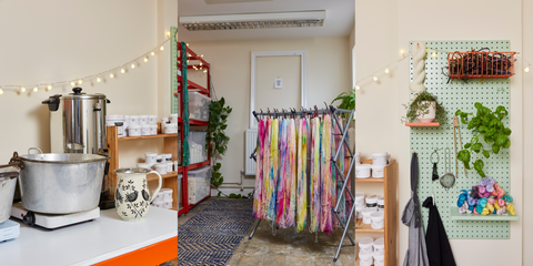 yarn dyeing studio