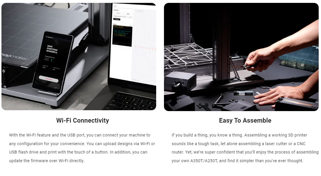 Snapmaker 2.0 A350T A250T
