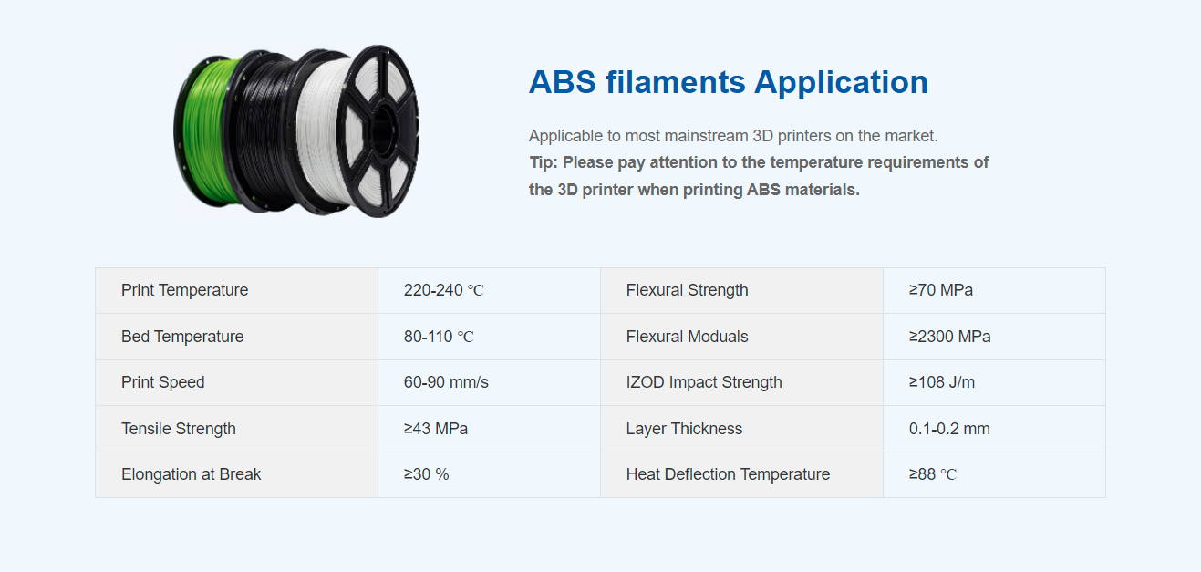 FlashForge ABS Filament