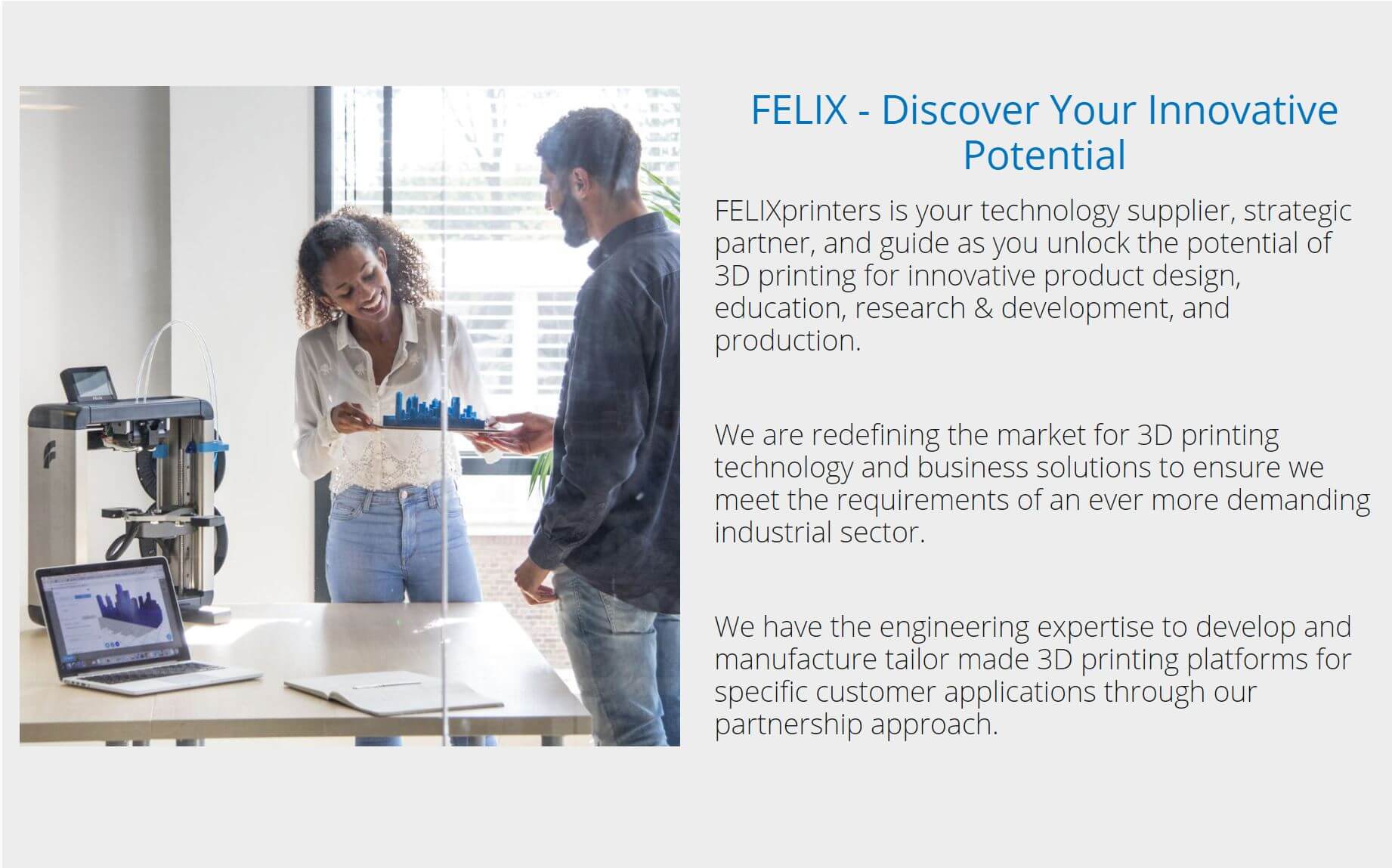 FELIX Pro 3 Touch Dual Extruder 3D Printer