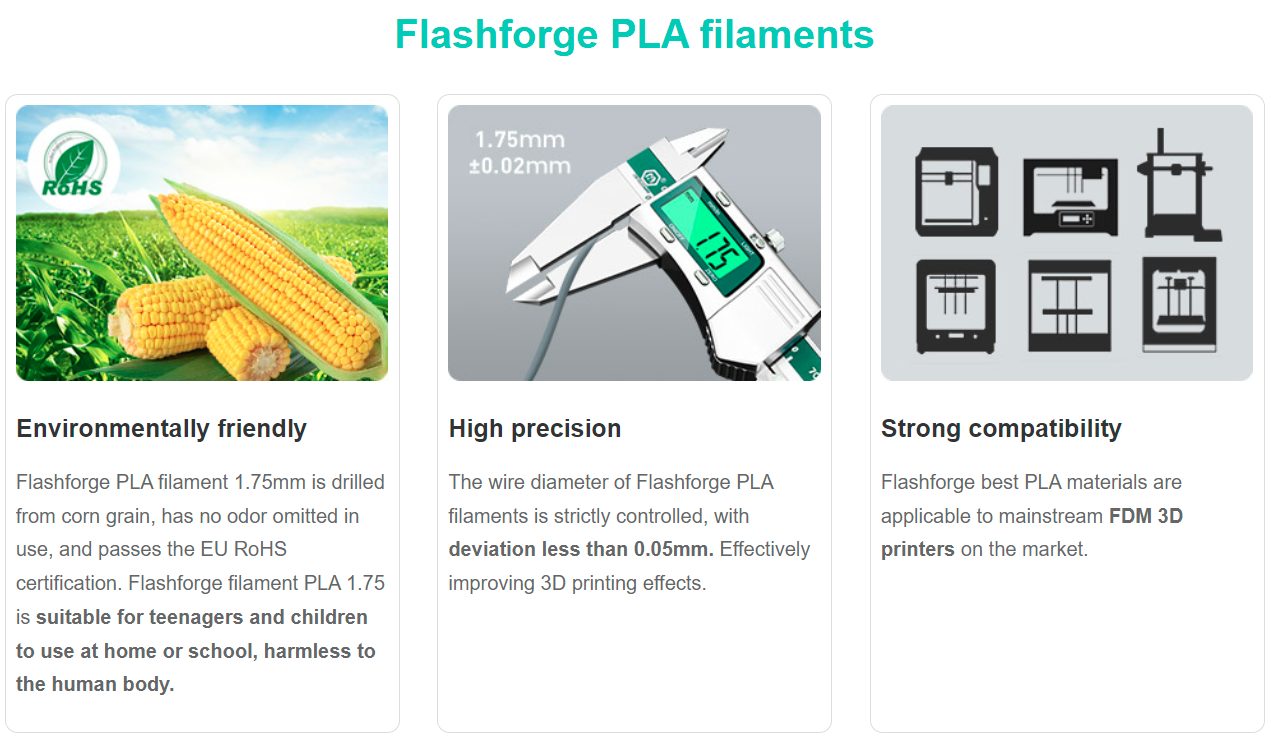 FlashForge PLA Filament