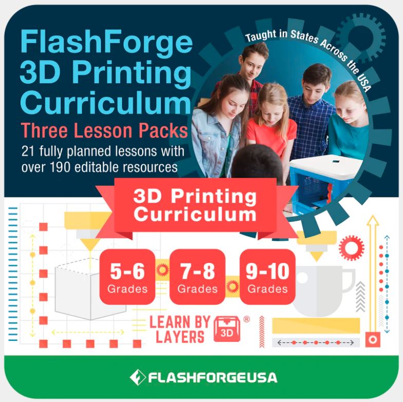 FlashForge 3D Printing Curriculum