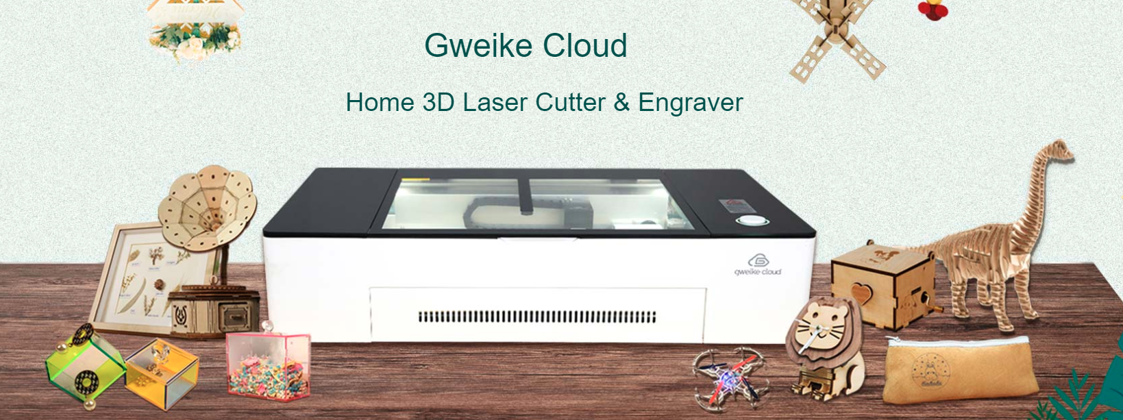 Gweike Cloud Home Laser cutter engraver