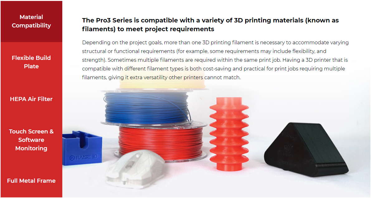 RAISE3D Pro3 3D Printer