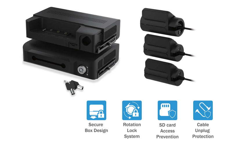 DR770X-BOX-TRUCK Separate Secure Recording Box