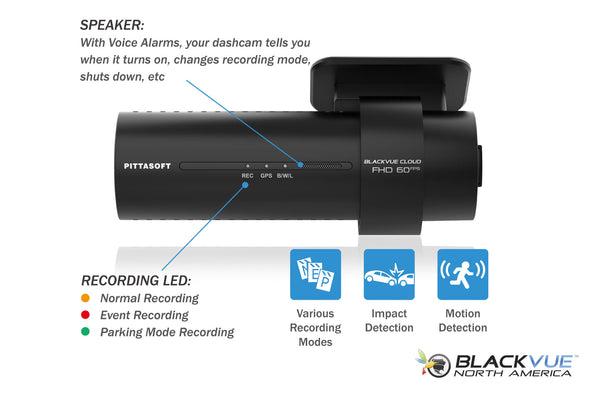 DR770X-2CH-TRUCK Impact & Motion Detection