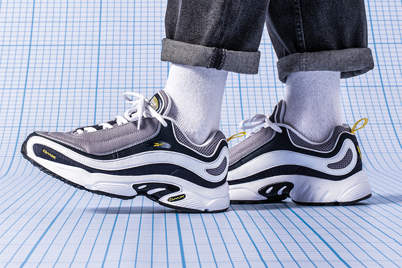 reebok daytona dmx grey yellow