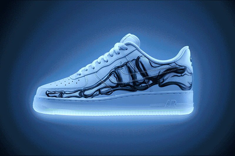 nike sportswear air force 1 07 skeleton qs