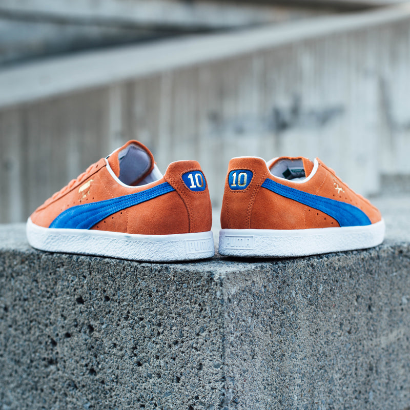 puma clyde nyc orange