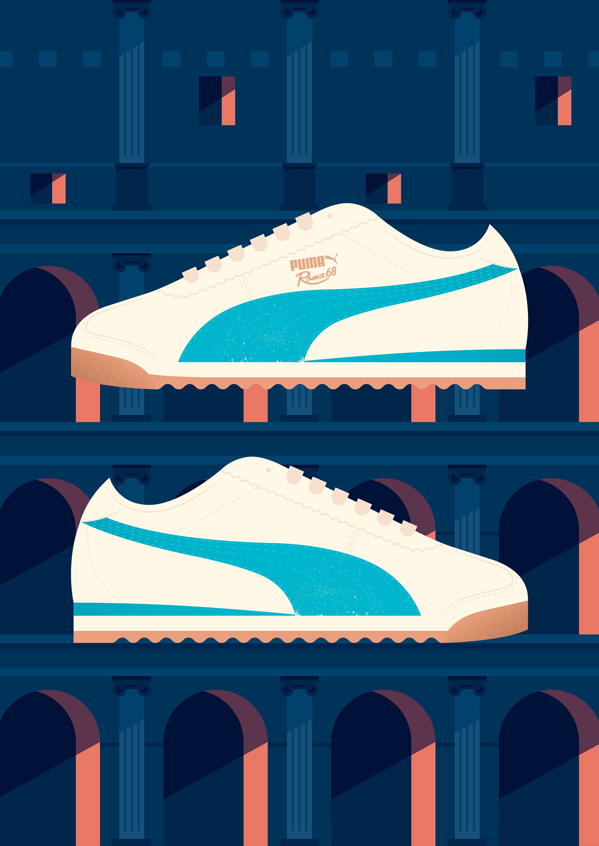 puma roma 68 trainers