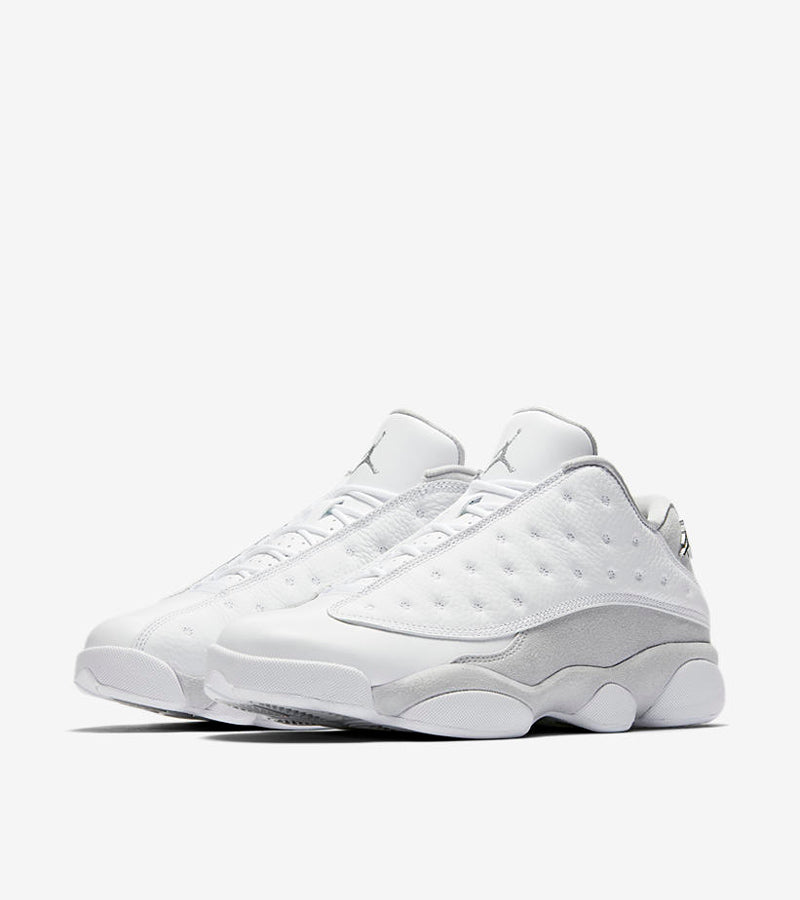 air jordan 13 retro white metallic silver