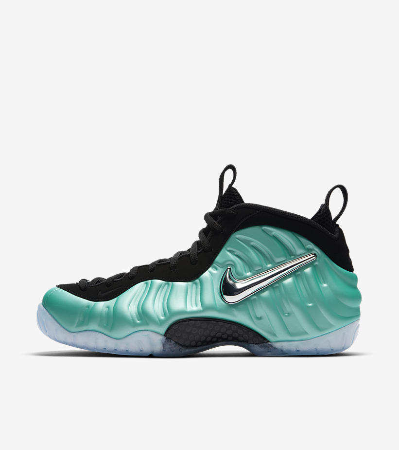 pro island green foamposite