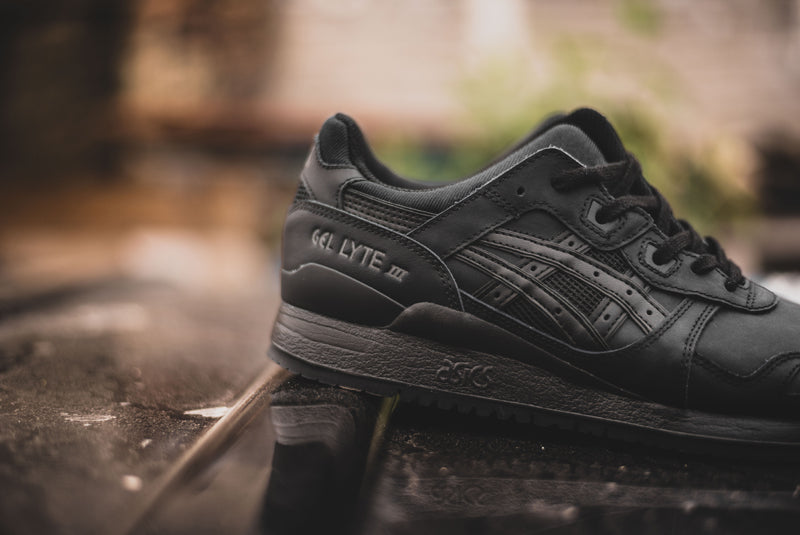 asics gel lyte iii leather black