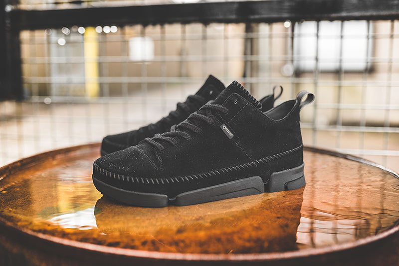 clarks trigenic gore tex black