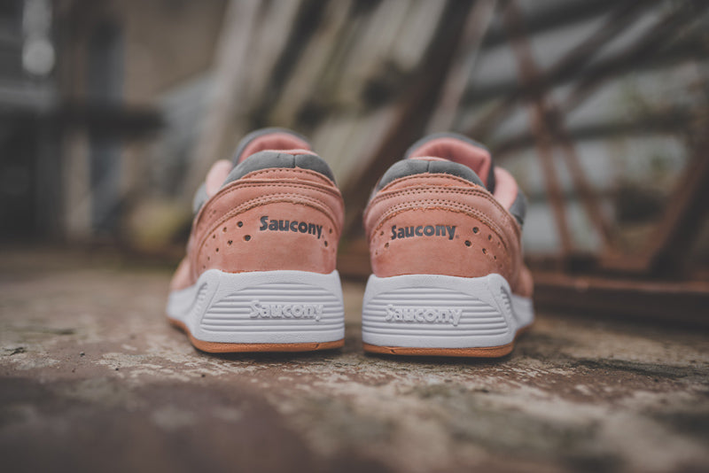 saucony grid 8000 salmon charcoal