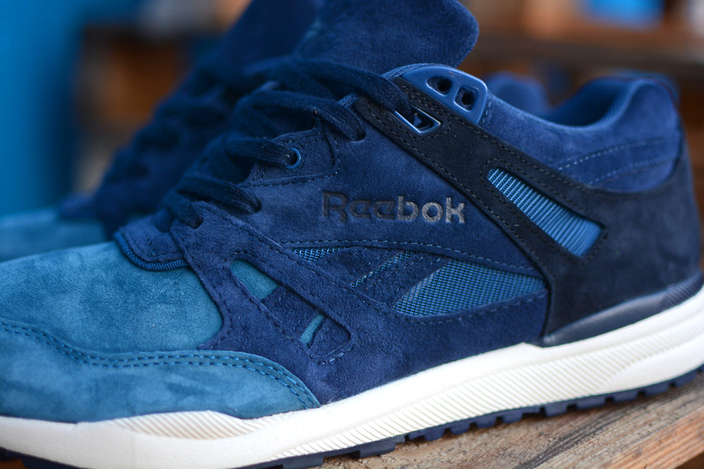 mita sneakers x reebok ventilator blue velvet