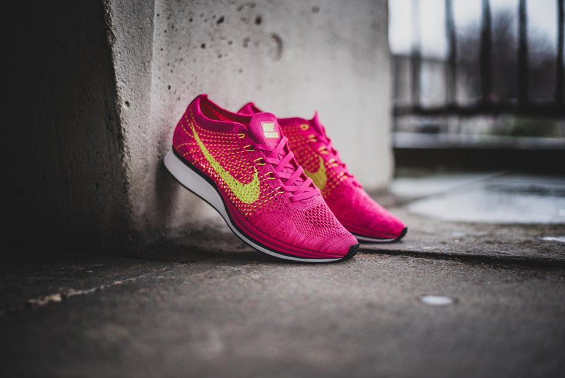 nike flyknit racer fireberry