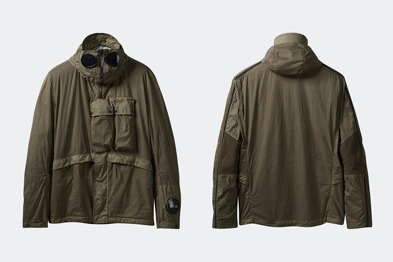 adidas x cp company goggle jacket