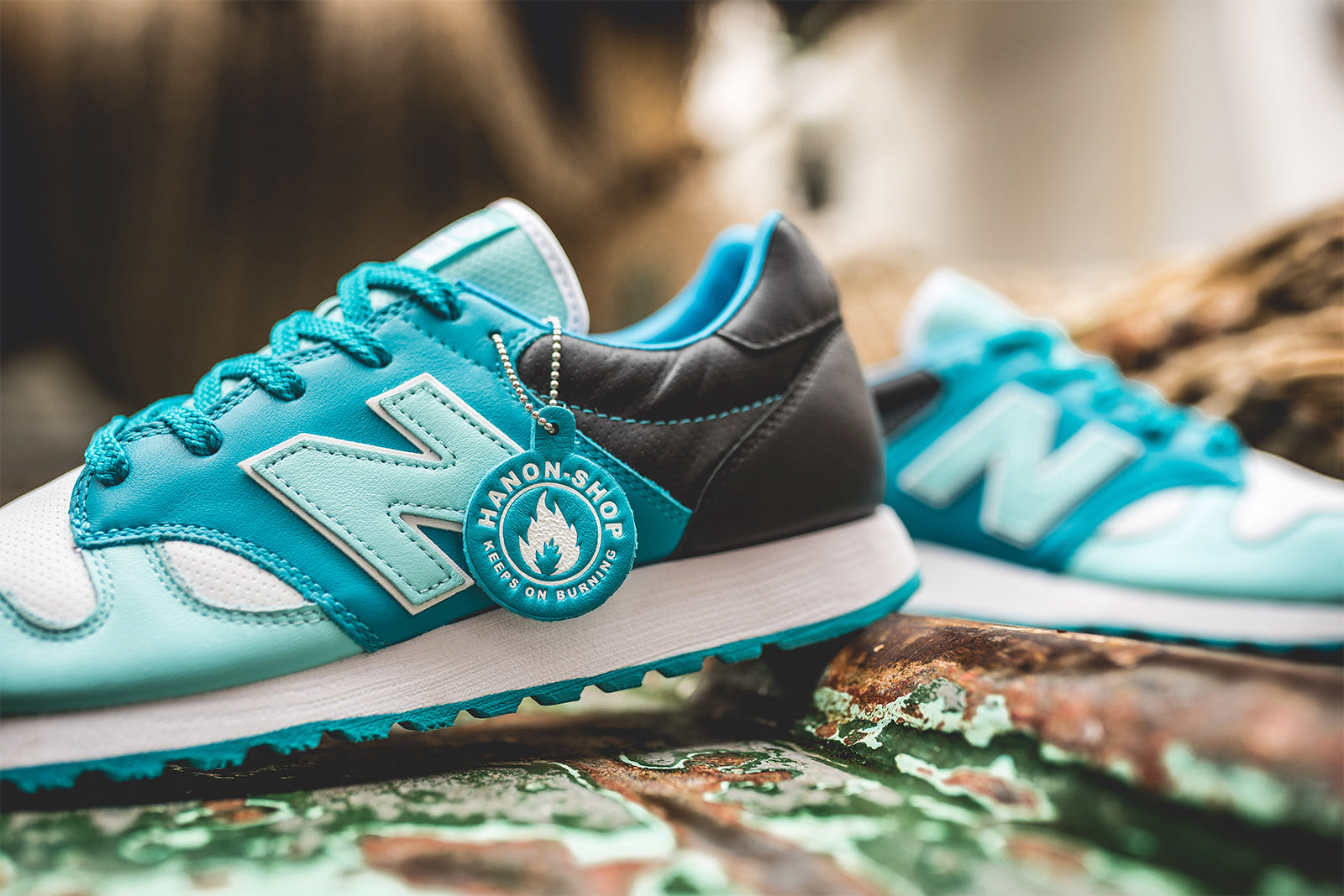 hanon x new balance u520hnf fisherman's blues