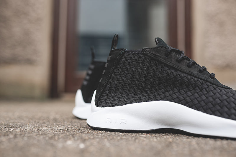 nike air woven boot black