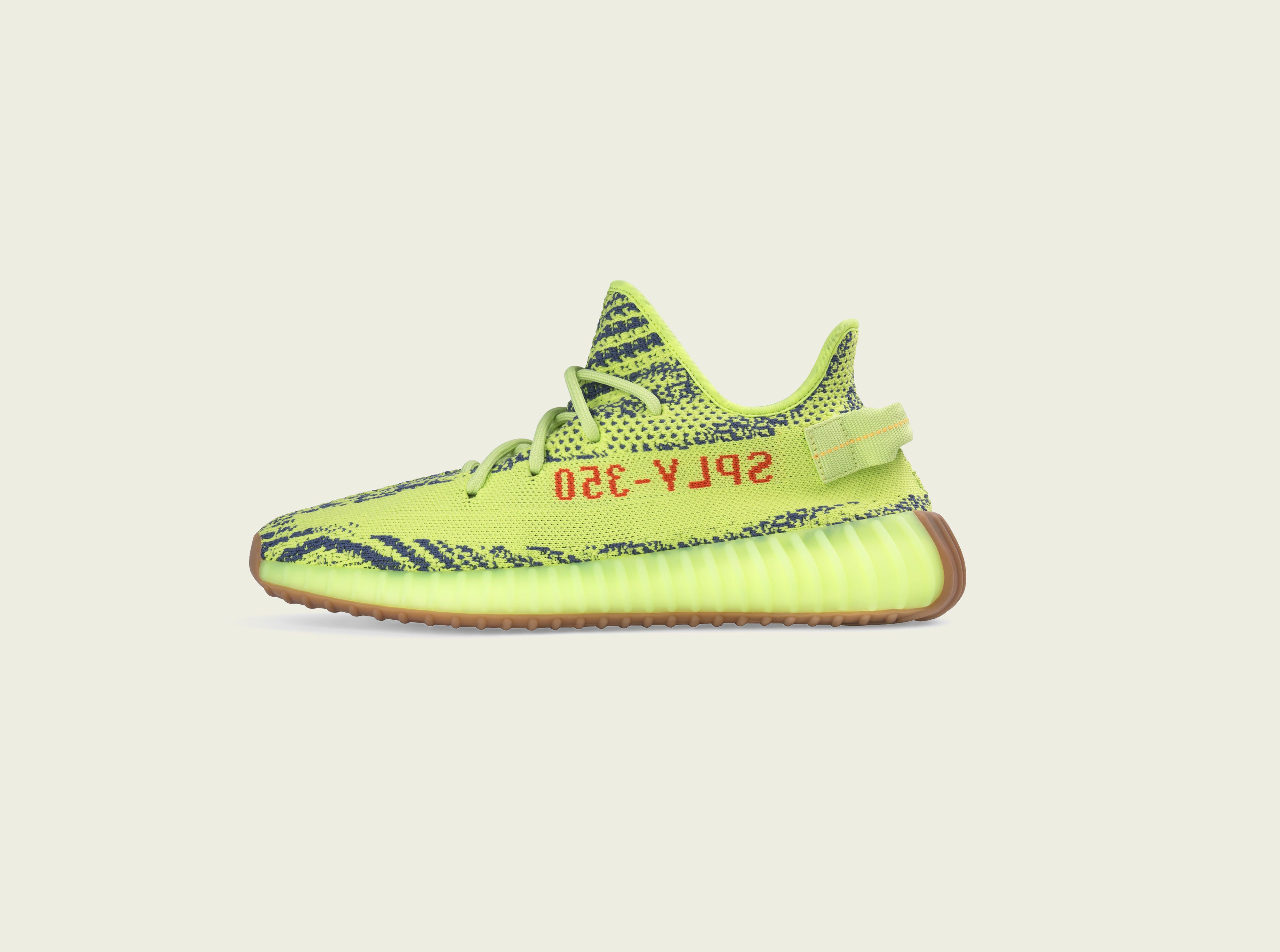 kanye west frozen yellow yeezy