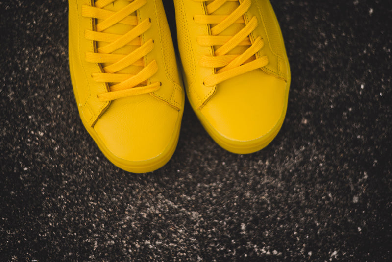 adidas court vantage yellow