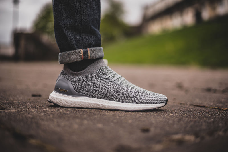 ultra boost uncaged with jeans