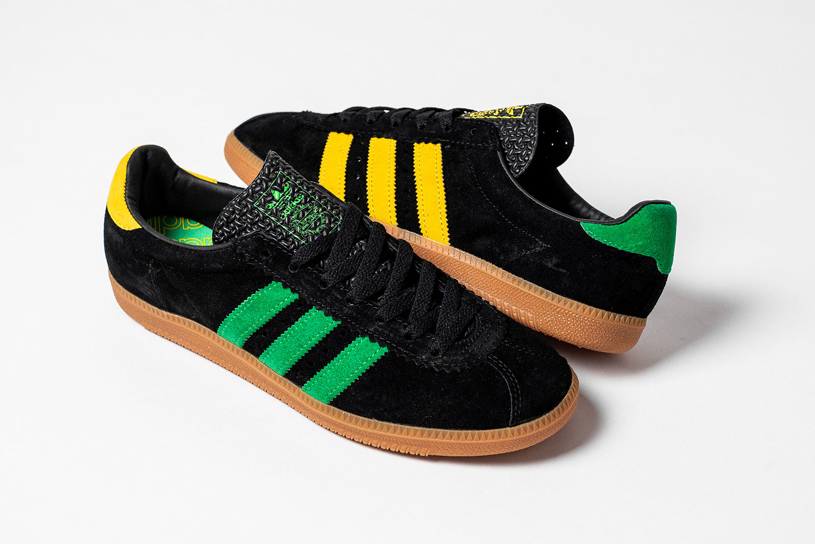 adidas padiham black green yellow